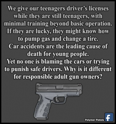 Teenagers, Cars, & Guns
