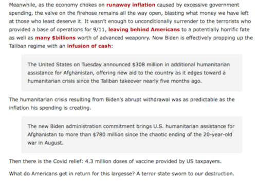 Biden - Afghanistan - Cash And Coronavirus Relief.png