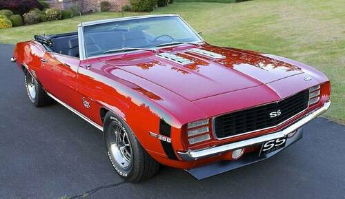 1969 Chevrolet Camaro RS:SS 396:350 HP Convertible - Matched Numbers - 1.jpg