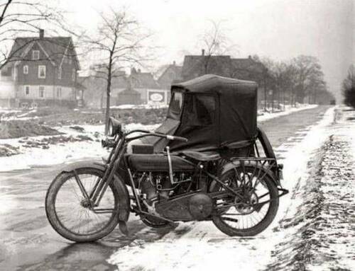1920's Harley Davidson With Covered Sidecar.jpg