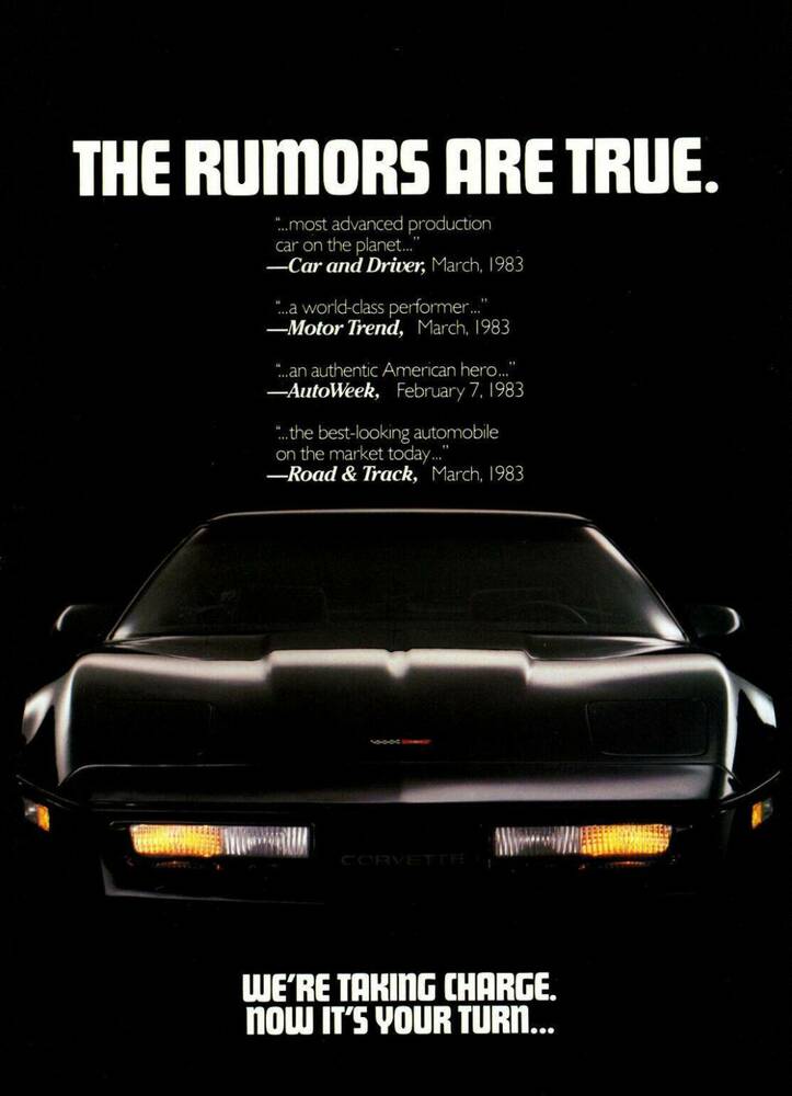 00 Vintage Advertisement - Chevrolet Corvette - 1983.jpg